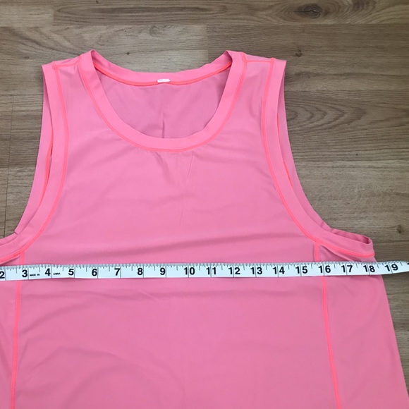 Lululemon size 4 Grapefruit Neon Orange Sleeveless Tank Top - Picture 6 of 7